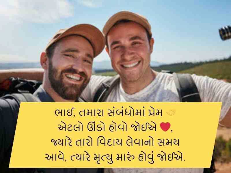 120+ ભાઈ વિશે શાયરી ગુજરાતી Bhai Quotes in Gujarati Text | Shayari | Messages